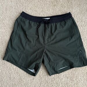 NEW - Dark Green Swim Shorts